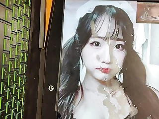 Korean slut cum tribute